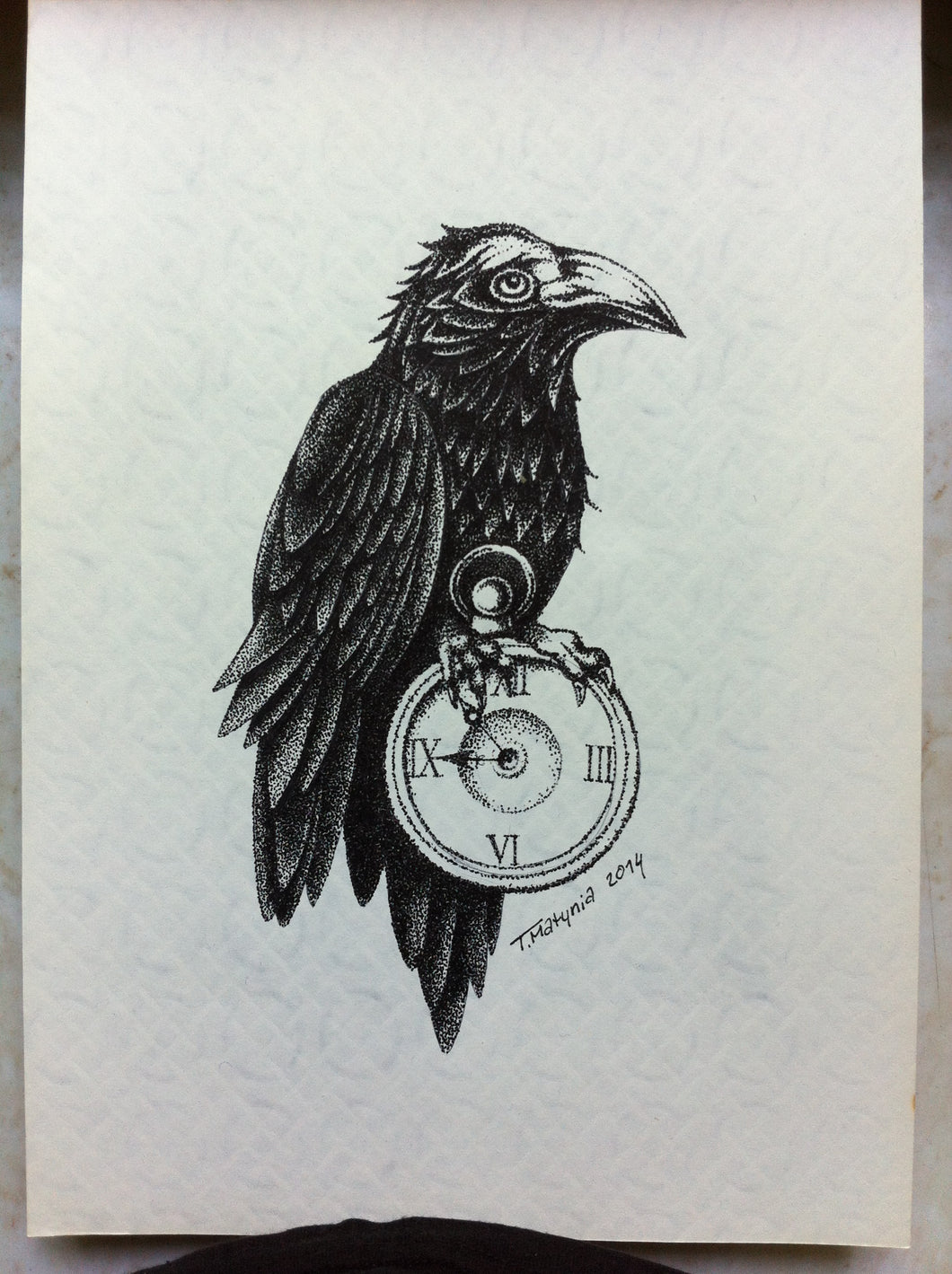 Raven Clock €225