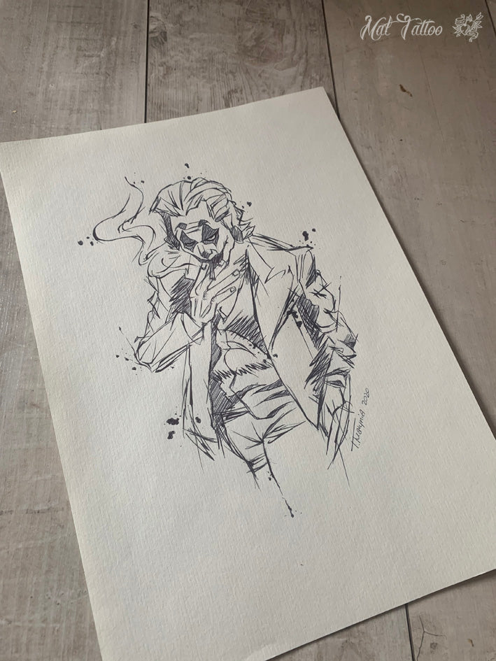 Joker sketch €200