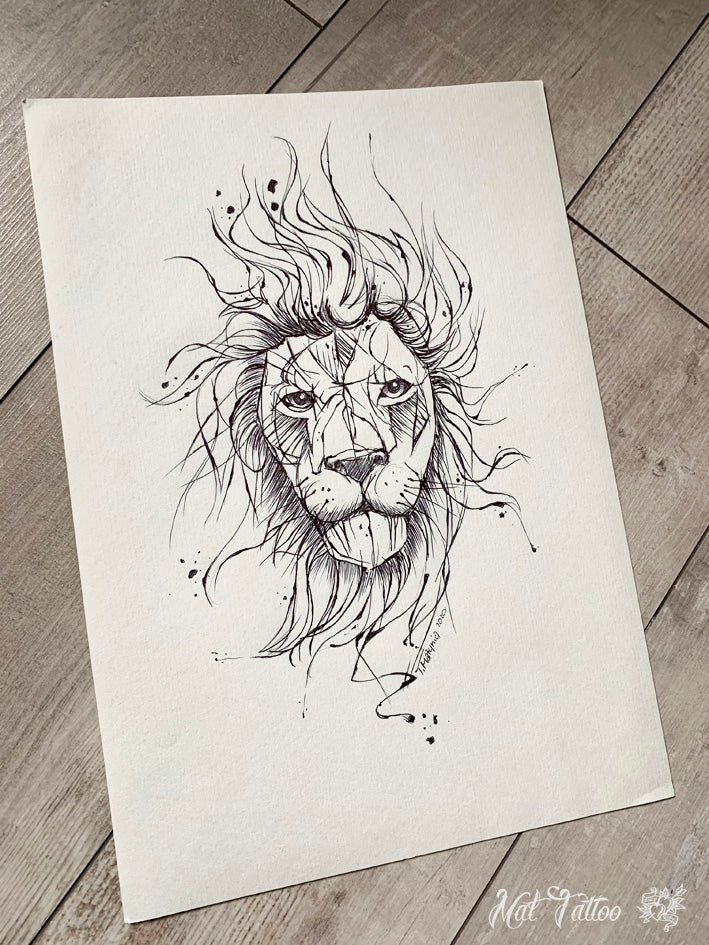 Lion Sketch €225