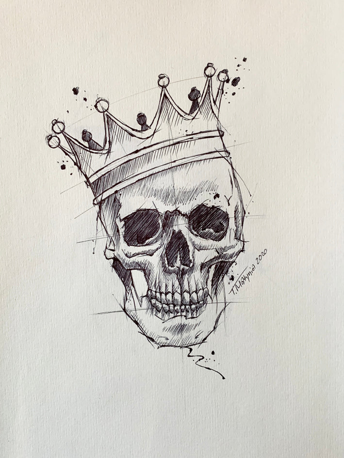 Skull Sketch €175