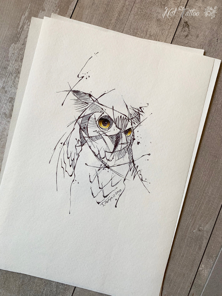 Owl Sketch €125