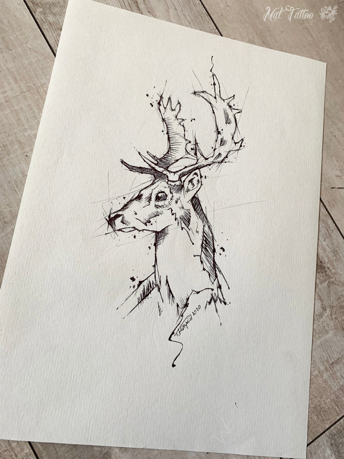 Deer sketch €175