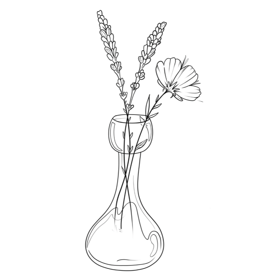 Vase Flowers €175